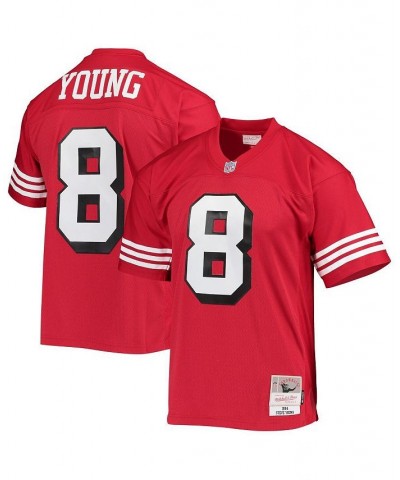 Men's Steve Young Scarlet San Francisco 49ers 1994 Legacy Replica Jersey $71.40 Jersey