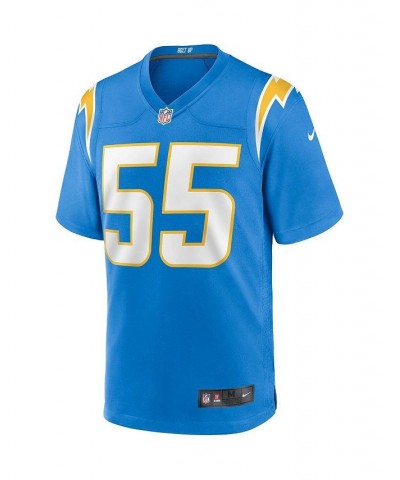 Men's Junior Seau Powder Blue Los Angeles Chargers Game Retired Player Jersey $56.00 Jersey