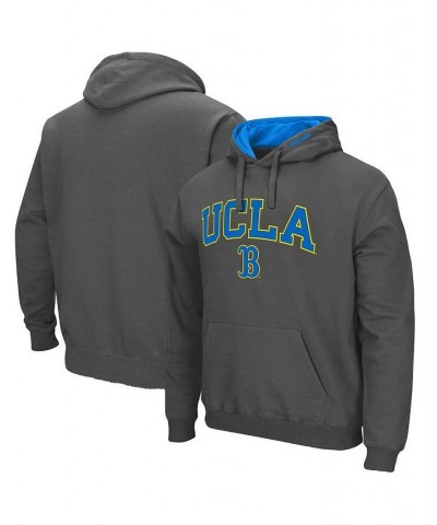 Men's Charcoal UCLA Bruins Arch Logo 3.0 Pullover Hoodie $24.90 Sweatshirt