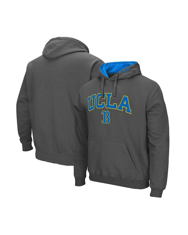 Men's Charcoal UCLA Bruins Arch Logo 3.0 Pullover Hoodie $24.90 Sweatshirt