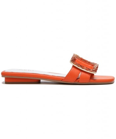 Nalani Slide Sandals Orange $47.60 Shoes