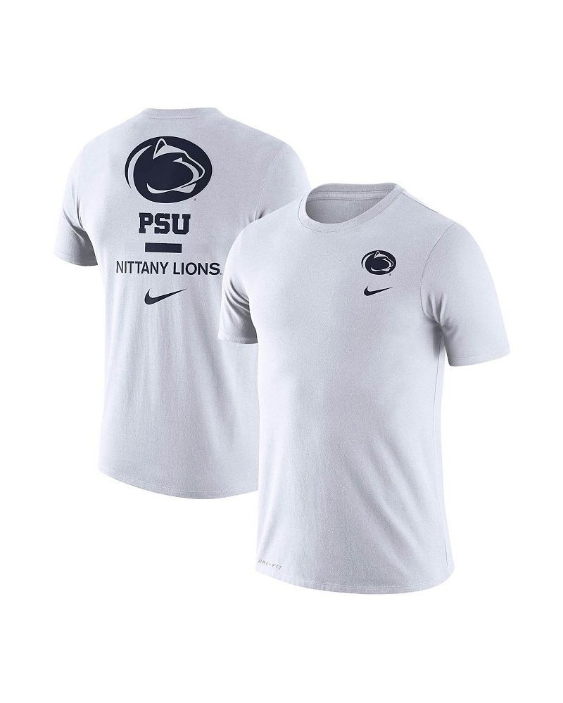 Men's White Penn State Nittany Lions DNA Logo Performance T-shirt $23.99 T-Shirts