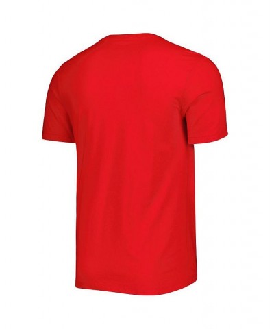 Men's Red Paris Saint-Germain Core T-shirt $22.79 T-Shirts