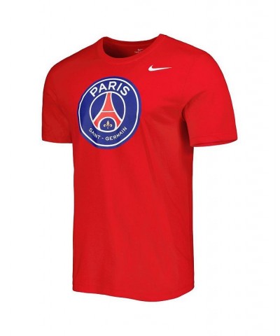 Men's Red Paris Saint-Germain Core T-shirt $22.79 T-Shirts