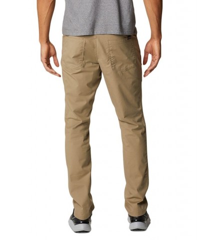 Men's Rapid Rivers UPF 50 Flat Front Pants Brown $30.79 Pants