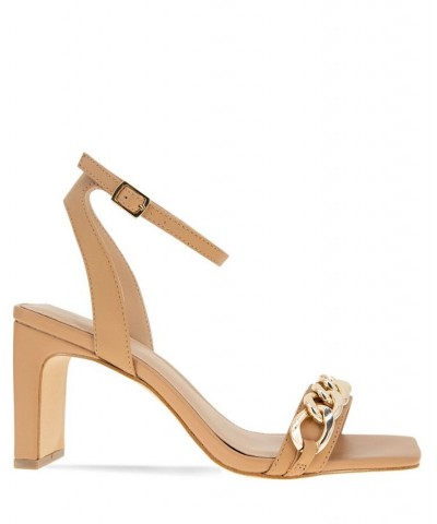 Women's Finda Sandals Tan/Beige $52.89 Shoes