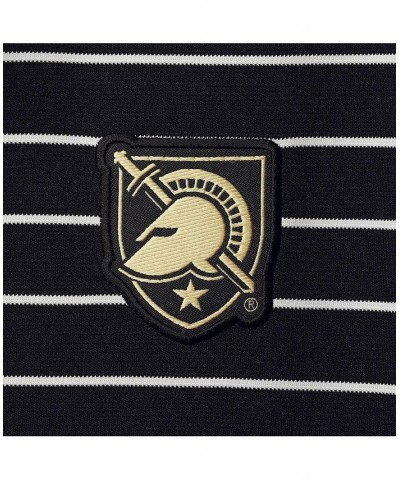 Men's Black Army Black Knights Victory Stripe Performance Polo Shirt $36.00 Polo Shirts