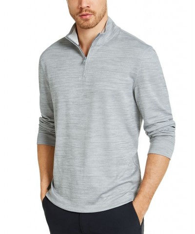 Men's Quarter-Zip Tech Sweatshirt PD01 $16.64 Sweatshirt