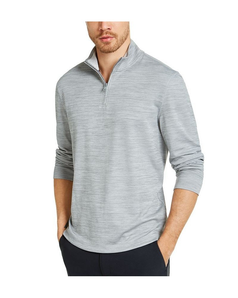 Men's Quarter-Zip Tech Sweatshirt PD01 $16.64 Sweatshirt