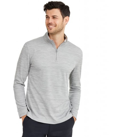 Men's Quarter-Zip Tech Sweatshirt PD01 $16.64 Sweatshirt