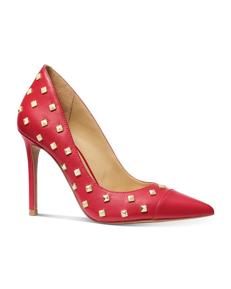 Women's Keke Pointed Pumps Red $38.22 Shoes