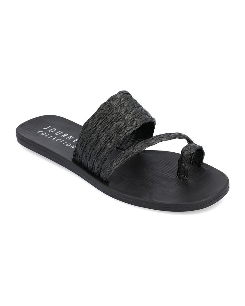 Women's Zindy Raffia Sandals PD01 $32.90 Shoes