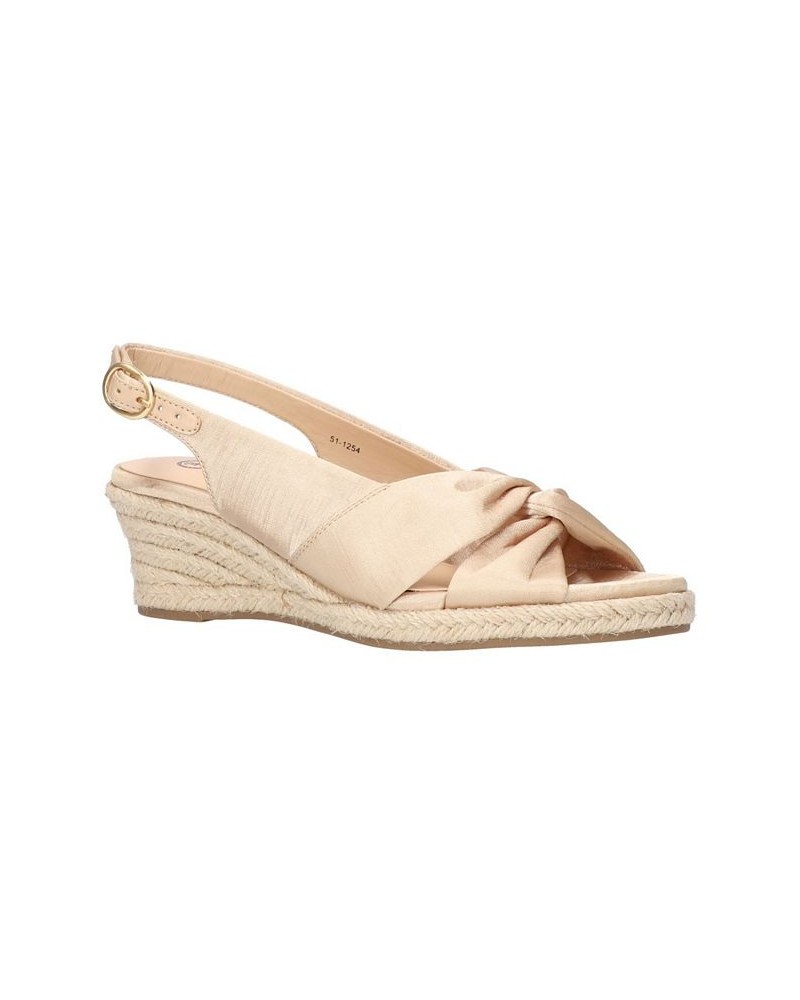 Women's Kimora Espadrille Wedge Sandals PD02 $29.20 Shoes