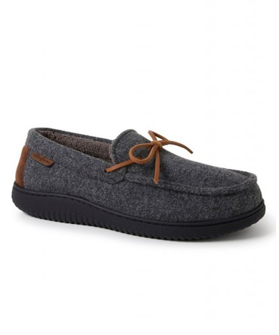 Men's Woodstock Energy Return Moccasin Slippers Gray $37.60 Shoes